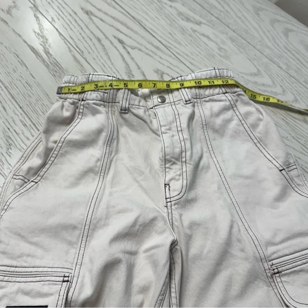 Urban Outfitters Women's Light Tan Cargo Pants - Picture 4 of 8